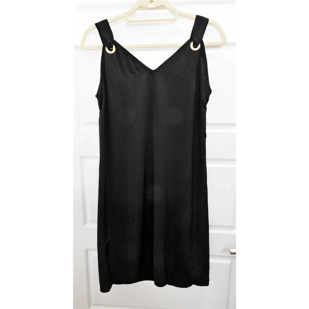 New Michael Kors Black Sleeveless Dress sz XS - Picture 3 of 5